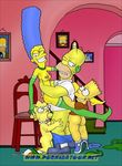  bart_simpson homer_simpson lisa_simpson marge_simpson porncartoon the_simpsons 