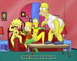  bart_simpson homer_simpson lisa_simpson marge_simpson porncartoon the_simpsons 