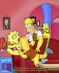  bart_simpson homer_simpson lisa_simpson marge_simpson porncartoon the_simpsons 