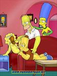  bart_simpson homer_simpson lisa_simpson marge_simpson porncartoon the_simpsons 