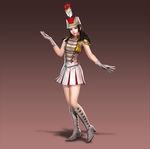  boots cosplay da_qiao hat koei long_hair pleated_skirt shin_sangoku_musou skirt 