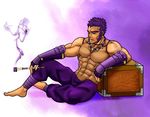  mesh muscle muscles pokemon purple_hair weezing 
