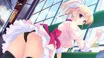  ama_ane blonde_hair blue_eyes game_cg kikurage panties seifuku takashina_natsumi thighhighs underwear upskirt 