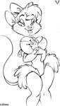  female line_art mammal miss_kitty miss_kitty_mouse mouse rodent seductive slb smile solo the_great_mouse_detective 