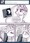  crown equine female feral friendship_is_magic handkerchief horn horse john_joseco mammal my_little_pony pony princess princess_celestia_(mlp) royalty sniffing solo tumblr 