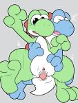 duo mario_bros nintendo scalie sex yoshi zaurusver