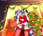 absurd_res anthro brony caliluminos censored christmas couple_(disambiguation) duo equid equine female friendship_is_magic hasbro hi_res holidays horn horse invalid_tag male mammal my_little_pony patreon pony public rarity_(mlp) shinning_armor unicorn ych
