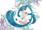  hatsune_miku headphones megane sola7764 vocaloid 