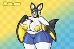 al_gx anthro big_breasts breasts elise_(kott_cake) emolga female generation_5_pokemon hi_res nintendo pokemon pokemon_(species) solo