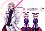  animal_ears bad_id bad_pixiv_id barnaby_brooks_jr blonde_hair bunny_ears child copyright_name cosplay crossover glasses green_eyes hitsuji_merry mawaru_penguindrum multiple_boys multiple_persona shirase_(mawaru_penguindrum) shirase_(mawaru_penguindrum)_(cosplay) shorts souya_(mawaru_penguindrum) souya_(mawaru_penguindrum)_(cosplay) suspenders tiger_&amp;_bunny trench_coat watase_sanetoshi watase_sanetoshi_(cosplay) younger 