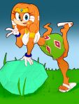 anthro blue_eyes colored_edit echidna female hi_res kevinsano looking_at_viewer mammal monotreme sega solo sonic_adventure sonic_the_hedgehog_(series) third-party_edit tikal_the_echidna