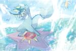 2020 3_toes all_fours ambiguous_gender anthro blue_body blush eeveelution eyes_closed feet generation_1_pokemon generation_2_pokemon group happy legendary_pokemon lugia nintendo open_mouth pokemon pokemon_(species) sea starmie tail toes vaporeon water yura_inaho