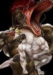  monster_hunter muscle no_humans plesioth 