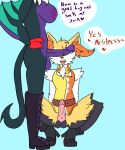 aaron_akio absurd_res anthro boots braixen clothing duo female florafire footwear generation_6_pokemon hi_res intersex intersex/male knot male nintendo noivern pokemon pokemon_(species)