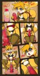 anal anal_masturbation bodily_fluids chastity_cage chastity_device clothed clothing comic crossdressing cum cum_inflation cum_inside fucking_machine genital_fluids girly hi_res husdur inflation machine male masturbation miles_prower public_transportation sega solo sonic_the_hedgehog_(series)