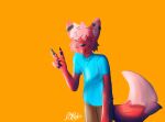 16:9 4k anthro canid canine digital_media_(artwork) feon fox hi_res male mammal solo voidryes widescreen