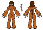 absurd_res anthro balls biped circumcised fangs flaccid genitals glans hi_res humanoid_genitalia humanoid_penis jonah_(tartaurus) long_tongue male male_anthro mammal nude open_mouth penis pilosan pubes sloth solo tartaurus teeth tongue xenarthran