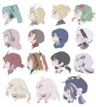  2boys 6+girls a.i._voice adachi_rei ahoge black_hair blonde_hair blue_eyes blue_hair bow brown_eyes brown_hair cevio drill_hair flower_(vocaloid) flower_(vocaloid4) gumi hair_bow hatsune_miku headphones highres ia_(vocaloid) kaai_yuki kagamine_len kagamine_rin kaito_(vocaloid) kasane_teto long_hair looking_to_the_side megurine_luka meiko_(vocaloid) multiple_boys multiple_girls one_(cevio) open_mouth otomachi_una otomachi_una_(spicy) pink_hair portrait semi_ame_shigure short_twintails simple_background smile twin_drills twintails utau very_long_hair vocaloid voicevox white_background yellow_eyes yuzuki_yukari 