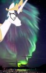  aurora cloud clouds equine female feral friendship_is_magic horn horse mammal my_little_pony night pony princess_celestia_(mlp) purple_eyes sky solo stars tiara unknown_artist yoke 