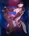  algaroo alley anal anal_penetration animal_genitalia animal_penis anthro areola balls bodily_fluids butt canid canid_demon canine canine_genitalia canine_penis canis collar cum cum_from_ass cum_in_ass cum_inside cum_on_penis cumshot demon digital_media_(artwork) duo ejaculation erection fox from_behind_position fur genital_fluids genitals hair hellhound hi_res horn hybrid knot male male/male male_penetrated male_penetrating male_penetrating_male mammal mythological_canine mythological_creature mythology night nipples nude open_mouth orgasm orgasm_face outside pecs penetration penile penile_penetration penis red_sclera saliva saliva_string sex size_difference smile spiked_collar spikes tail teeth tongue 