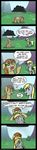  2011 animal_ears carrot_top_(mlp) comic cute cutie_mark derpy_hooves_(mlp) dialog dialogue english_text equine female feral friendship_is_magic hair horse hug mammal my_little_pony outside pegasus pony rain tail text wings zicygomar 