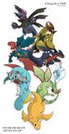  altaria ditb dragon dragonite flygon garchomp gen_1_pokemon gen_2_pokemon gen_3_pokemon gen_4_pokemon gen_5_pokemon haxorus highres hydreigon kingdra md5_mismatch no_humans pokemon pokemon_(creature) salamence 