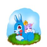 1:1 2015 3_toes alpha_channel artist_name avian beak bib bib_only bird black_eyebrows black_nose blue_body blue_fur blue_sky blue_tail bow_tie bow_tie_only buckteeth carrying_another cheek_spots chest_tuft chicken closed_smile cloud colored day digital_drawing_(artwork) digital_media_(artwork) domestic_cat english_description eyebrows eyelashes eyes_closed fan_character fangs feathers feet felid feline felis female feral feralized five_nights_at_freddy&#039;s five_nights_at_freddy&#039;s_2 fur galliform gallus_(genus) grass green_eyes group half-closed_eyes lagomorph larger_female larger_feral larger_male leporid light lighting lying male mammal mistressofthevoid mostly_nude mouth_closed multicolored_body multicolored_fur narrowed_eyes on_another on_front on_head orange_beak outside paws phasianid pink_eyelids plant quadruped rabbit red_bow_tie red_cheeks red_eyelids scottgames scut_tail short_tail size_difference sky sleeping smaller_female smaller_feral smile tail tan_cheeks tan_inner_ear tan_nose teeth text text_on_bib toes toy_bonnie_(fnaf) toy_chica_(fnaf) toy_connie_(mistressofthevoid) trio tuft whisker_spots white_bib white_body white_fur yellow_body yellow_feathers