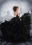  ana_cruz back castle dark dress solo tendrils 
