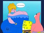 4:3 animal_humanoid big_breasts breasts crescent-blue-zero female fish fish_humanoid hi_res humanoid lady_upturn marine marine_humanoid nickelodeon patrick_star spongebob_squarepants spongebob_squarepants_(character) underwater water