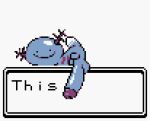2025 balls big_balls big_penis black_eyes blue_balls blue_body blue_penis bugguydude dialogue_box digital_media_(artwork) english_text feet feral front_view generation_2_pokemon genitals gills glans glistening glistening_genitalia glistening_penis huge_penis hyper hyper_genitalia hyper_penis looking_at_viewer lying male nintendo on_side penis pixel_(artwork) pokemon pokemon_(species) purple_glans simple_background small_but_hung smile solo tail text white_background wooper