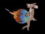 2025 aliasing anthro aseprite_(artwork) black_background brown_body brown_fur brown_hooves brown_nose deer destruction digital_drawing_(artwork) digital_media_(artwork) dyyrlysh earth_(planet) ejaculation erection fingers flat_colors fur genitals hooved_fingers hooves kristoffer_everglade lava looking_pleasured macro male mammal new_world_deer nude open_mouth penis pink_penis pink_tongue planet planet_destruction planet_penetrated scut_tail short_tail simple_background solo tail tapering_penis terra_macro tongue unguligrade white-tailed_deer