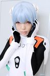  ayanami_rei blue_hair cosplay namada neon_genesis_evangelion photo plugsuit 