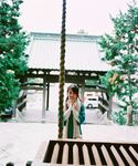  highres nozomi_sasaki photo scarf sweater temple 