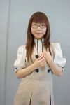  cosplay fukamachi_himari glasses iida_akino photo school_uniform serafuku wwish 