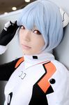  ayanami_rei blue_hair cosplay namada neon_genesis_evangelion photo plugsuit 