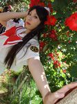  akira_ferrari akoda_yae aria cosplay flower photo rose roses undine 