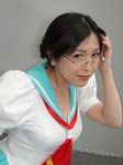  cosplay glasses himemiya_anthy photo revolutionary_girl_utena sachika school_uniform serafuku shoujo_kakumei_utena 