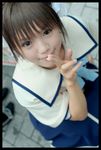  acasius_boarding_school cosplay kipi-san photo school_uniform serafuku 