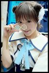  acasius_boarding_school cosplay kipi-san photo pocket_watch school_uniform serafuku watch 