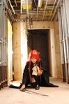  cosplay katana kipi-san overcoat photo red_hair redhead sailor sailor_uniform school_uniform serafuku shakugan_no_shana shana sword thigh-highs thighhighs weapon 