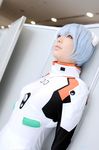  ayanami_rei blue_hair cosplay namada neon_genesis_evangelion photo plugsuit 