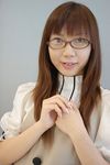  cosplay fukamachi_himari glasses iida_akino photo school_uniform serafuku wwish 