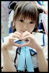  &lt;3 acasius_boarding_school cosplay heart kipi-san photo school_uniform serafuku 