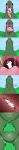 absurd_res ambiguous_gender anthro bodily_fluids comic dinosaur duo feral first_person_view glistening glistening_body green_body green_skin hi_res human human_prey humanoid internal jtay larger_anthro long_image mammal oral_vore prehistoric_species reptile saliva saliva_on_tongue saliva_string scalie size_difference tall_image theropod thick_tongue through_wall tongue tyrannosaurid tyrannosauroid tyrannosaurus tyrannosaurus_rex vore wet_tongue