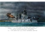  absurdres battleship cannon chinese_commentary chinese_text commentary_request cyrillic firing gangut_(battleship) highres historical_event military_vehicle mountain muzzle ocean oil_painting_(medium) original painting_(medium) ship siege_of_sevastopol smoke soviet_navy soviet_navy_flag storm traditional_media translation_request turret vortex_(xu_xuanwo) warship watercraft world_war_ii 