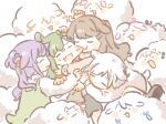  ._. 4girls :3 ahoge animal_ears animalization anyoji_hime biting bob_cut braid brown_hair brown_sweater cat_ears center-flap_bangs cheek_biting cheek_pull closed_eyes commentary_request crossed_bangs diagonal_bangs dog_ears dog_tail dress fang flower fujishima_megumi green_dress green_hair grey_hair group_hug hair_bun hair_flower hair_ornament hairclip hand_on_another&#039;s_ear hinoshita_kaho hug inverted_bob kachimachi_kosuzu kemonomimi_mode korean_commentary link!_like!_love_live! long_hair long_sleeves love_live! low_twintails momose_ginko multicolored_hair multiple_girls murano_sayaka oogami_sachi osawa_rurino otomune_kozue parted_bangs pinafore_dress pink_flower potatori9 purple_hair red_flower red_hair sheep short_hair side_braids side_ponytail sidelocks single_side_bun sleeveless sleeveless_dress streaked_hair sweater swept_bangs tail twintails two_side_up v-shaped_eyebrows virtual_youtuber white_sweater yugiri_tsuzuri 
