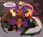 anothermeekone anthro archer_the_skunk armpit_fetish armpit_musk armpit_sniffing armpit_worship big_dom_small_sub bulge butt clothed clothing dominant dominant_male droo_the_roo group hi_res kangaroo macropod male male/male mammal manly marsupial mephitid muscular muscular_anthro muscular_male musk musk_clouds musk_fetish nt_skunkington partially_clothed size_difference skunk smelly smelly_armpits sniffing submissive submissive_male tail thick_tail trio