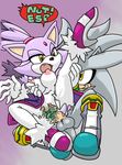  anal anal_penetration animal_ears balls blaze_the_cat breasts cat clitoris cum cum_in_ass cum_inside english_text erection feline female hedgehog male nipples orgasm penetration penis pussy sega sex silver_the_hedgehog sonic_(series) vaginal vaginal_penetration 