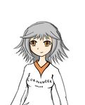  corovaneer gray_hair grey_hair mascot nowai-tan orange_eyes 