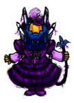  blade_liger blue blue_body claws cute dominusdomini dress feline machine mammal mechanical orange robot solo visor whiskers zoids 